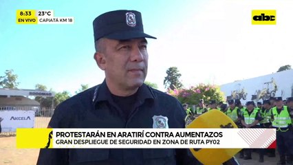 Protesta contra encarecimiento de peajes y patentes vehiculares