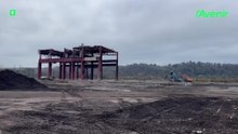 Dernier affalement de l'aciérie de Chertal
