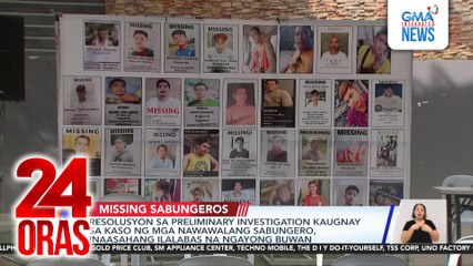 Resolusyon sa preliminary investigation kaugnay sa kaso ng mga nawawalang sabungero, inaasahang ilalabas na ngayong buwan | 24 Oras