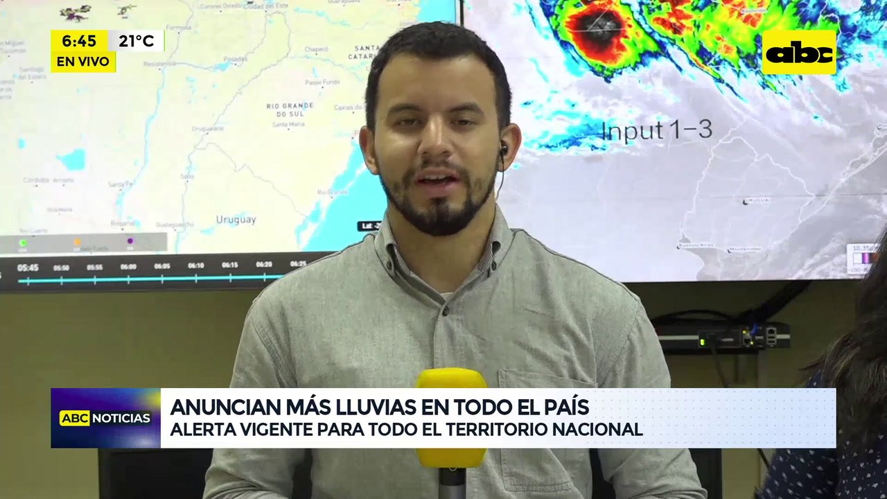 Meteorología: persisten las lluvias y traen alivio al sofocante calor