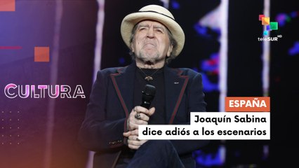 Canto ibérico se silencia tras despedida de Joaquín Sabina de los escenarios