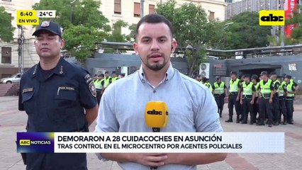 Video: Demoran a 28 cuidacoches y piden denunciar extorsiones