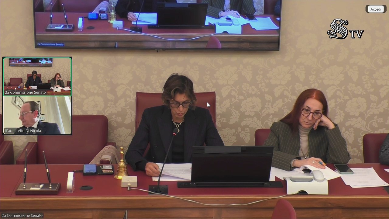 Roma - Modifica codice penale in materia di violenza sessuale e libera manifestazione del consenso (03.12.25)