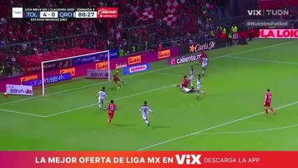 El gol de Robert Morales en el triunfo de Toluca
