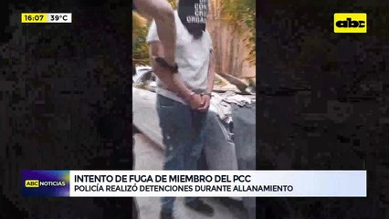 Dos detenidos por intentar liberar a miembros del PCC de la cárcel de Villarrica