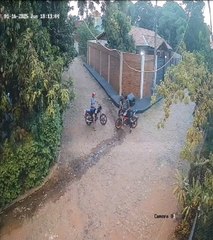 Así se defendió un repartidor ante motoasaltantes en Villa Elisa