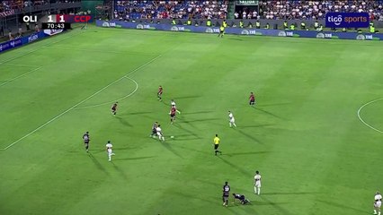 El gol de Rodney Redes para el triunfo 2-1 de Olimpia