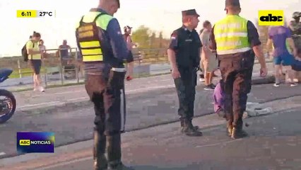Trágico Accidente en la Costanera Norte: hombre de 62 años murió tras ser embestido por motocicleta