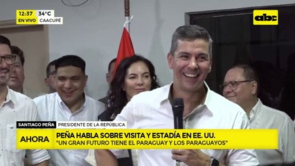 Lo que dijo Santiago Peña sobre los supuestos termos con plata que recibieron seccionaleros