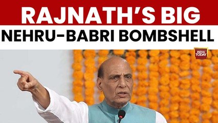 Rajnath Singh: Nehru Wanted Public Funds for Babri Masjid, Patel Blocked It