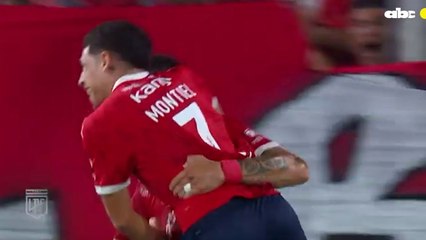 El doblete de Gabriel Ávalos en la goleda de Independiente