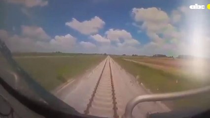 Dos policías mueren arrollados por un tren en Uruguay