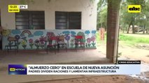 Una escuela con demasiadas carencias: no hay kits y el almuerzo no llega para todos