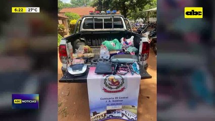 Video: Arrestan a mujer por robo domiciliario en J. Augusto Saldívar