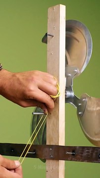 Quạt KHÔNG ĐIỆN chạy mãi mãi chỉ bằng… 1 sợi dây thun?! 12M người xem phát ngất cuối video! 😱⚡️