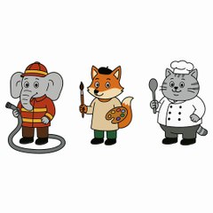 SERDAR ŞİMŞEK MÜZİKLİ SEVİMLİ HAYVAN KARİKATÜRLERİ