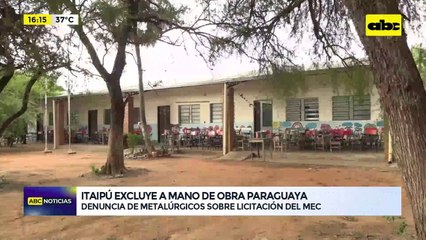 Itaipú prefiere adjudicar fabricación de pupitres a empresa china que produce frazadas y edredones