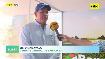 Entrevista a Dimas Ayala, del Banco Bancop en la Feria Innovar