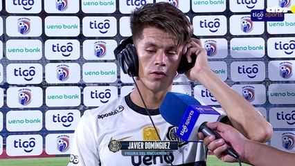 Javier Domínguez: el gol y el triunfo de Olimpia