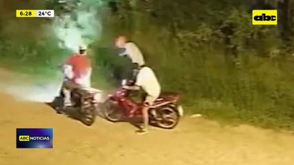Luque: capturan a presunto asaltante y recuperan moto robada mediante CCTV