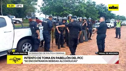 Cárcel de Misiones: reos del PCC se resistieron a control motivando el ingreso de antimotines