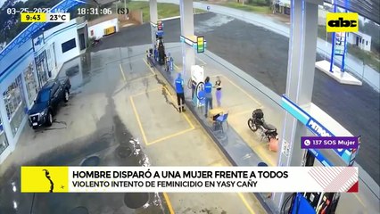 Intento de feminicidio en Yasy Cañy: mujer buscó refugio en una estación de servicios