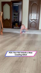 Toddler’s Bizarre Crawling Style Has Everyone Laughing and Melting|| Heartsome 💖