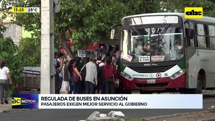 Usuarios de transporte público están cada vez peor: hay escasez de buses en hora pico