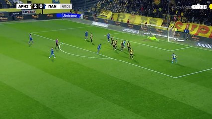 El gol de Sergio Díaz en la derrota de Panetolikos FC