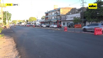 Video: Habilitan la Avda. Eusebio Ayala tras 50 días de obras para desagüe pluvial