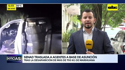 Senad traslada a seis agentes tras “desaparición” de más de 700 kilos de marihuana