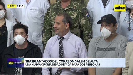 Una segunda oportunidad de vivir: dos hombres vuelven a casa con un nuevo corazón