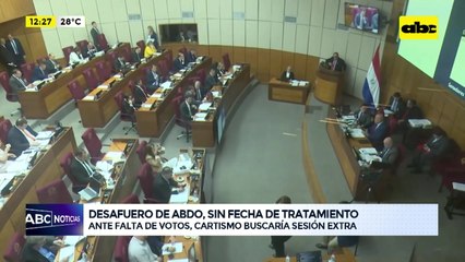 Cartismo obligado a postergar desafuero de Abdo ante falta de votos