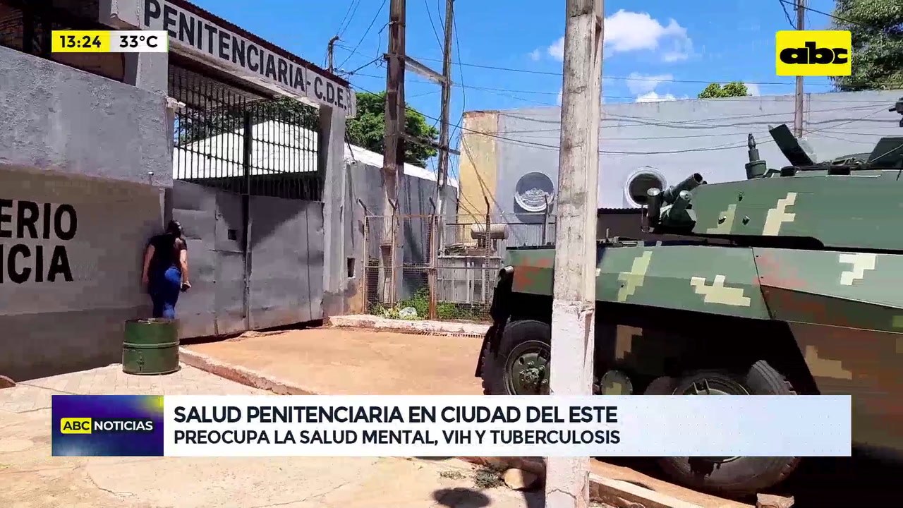 Salud mental, VIH y tuberculosis: principales problemas de salud en Penitenciaria de CDE
