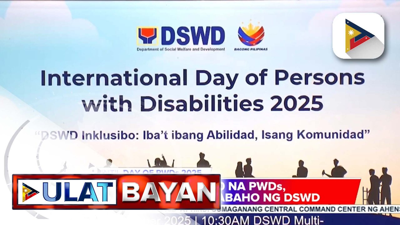 Mahigit 400 na PWD, nabigyan ng trabaho ng DSWD | ulat ni Bien Manalo