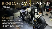 Neuer V-Twin-Cruiser 2026 – Benda Graystone 707 mit 692 cm³