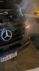 una ambulancia casi se incendia tras traslado de un paciente a Villarrica