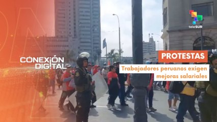 Conexión Digital 03-12 En Perú exigen mejoras laborales