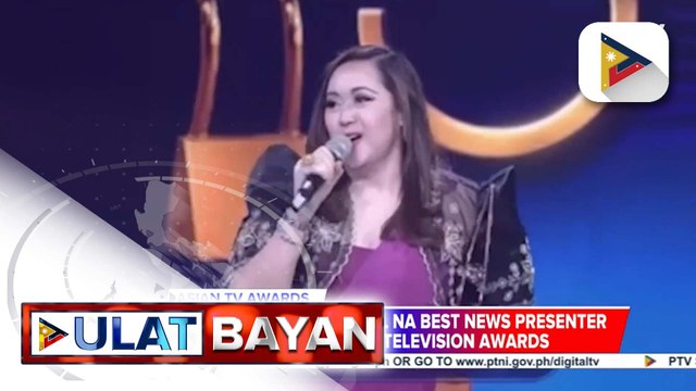 PTV News Anchor na si Charms Espina, tinanghal na Best News Presenter sa 30th Asian Television Awards