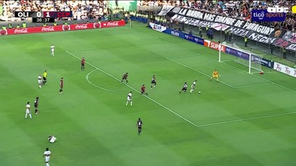 El gol de Derlis González para el 1-1 de Olimpia