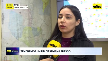 Meteorología: fin de semana fresco y retorno de las lluvias desde el lunes