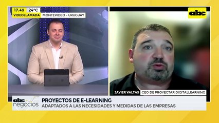ABC Negocios - Entrevista a Javier Valtas, CEO de Proyectar Digital Learning