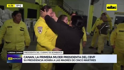 Cuerpo de Bomberos será presidido por una mujer por primera vez en 46 años