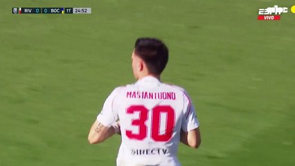El golazo de Franco Mastantuono en el clásico ante Boca Juniors