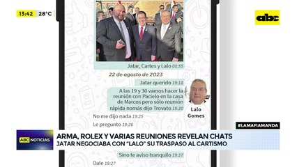 #LaMafiaManda: Jatar Fernández negoció con Lalo su pase al cartismo