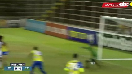 El doblete de Renzo Carballo en la goleada del Diriangén FC