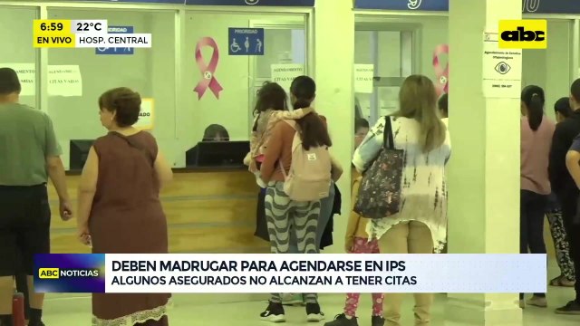 Asegurados de IPS madrugan para agendar consultas
