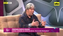 Ismael Ledesma comenzó a grabar su álbum 