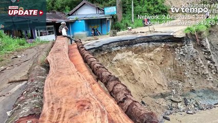 Pemerintah Upayakan Infrastruktur Darurat di Agam Sumatera Barat