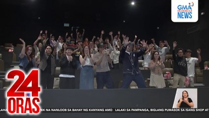 Miguel Tanfelix, nagpasalamat sa mga nanood ng "KMJS Gabi ng Lagim The Movie" | 24 Oras